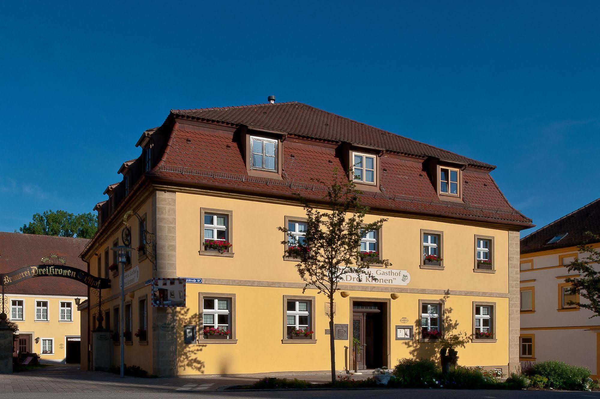 Hotel & Brauereigasthof Drei Kronen Memmelsdorf Εξωτερικό φωτογραφία