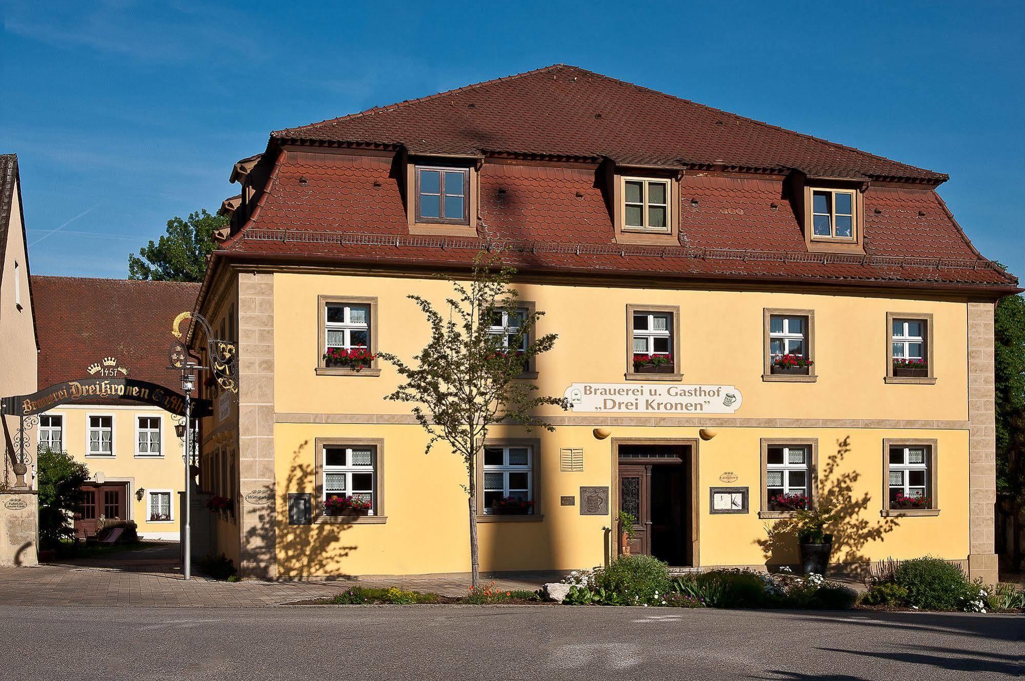 Hotel & Brauereigasthof Drei Kronen Memmelsdorf Εξωτερικό φωτογραφία